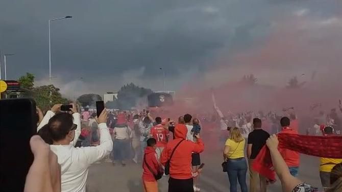 'Loucura' na saída do Seixal! (vídeo)