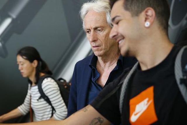 Jorge Jesus de regresso a Lisboa (fotogaleria)