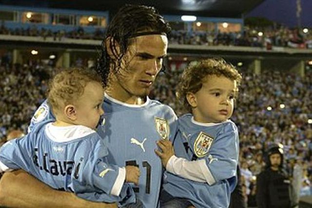 Lucas, de 10 anos, vai perpetuar dinastia Cavani nos campeões de Itália