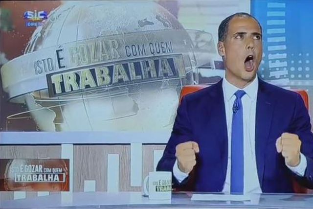 Ricardo Araújo Pereira festejou golo de João Neves em direto na SIC (vídeo)