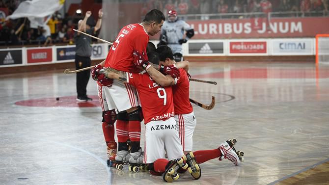 Benfica campeão nacional de hóquei em patins pela 24.ª vez