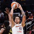 Brittney Griner voltou a jogar na WNBA, depois de 10 meses presa na Rússia