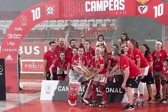 Benfica é campeão nacional feminino pela 10.ª vez consecutiva!