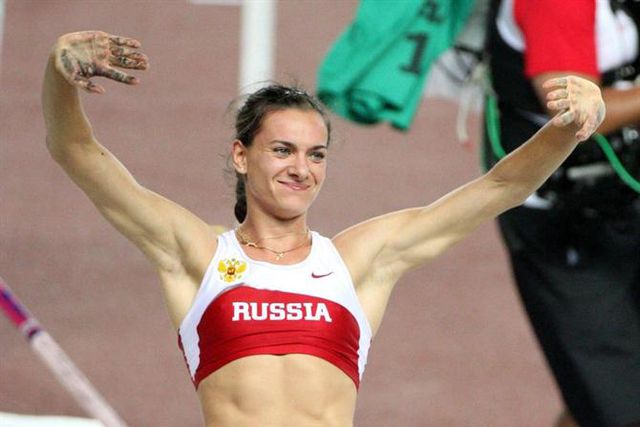 Isinbaeva expulsa do partido de Putin