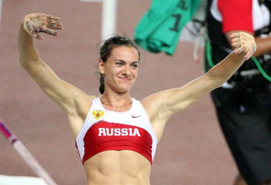 Isinbaeva expulsa do partido de Putin