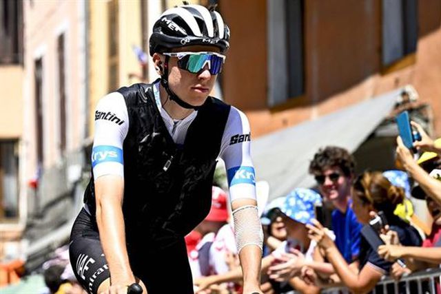 Pogacar agradeceu apoio dos ciclistas