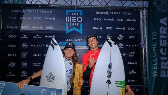 Liga MEO Surf: Joaquim Chaves e Carol Mendes vencem finais entre amigos