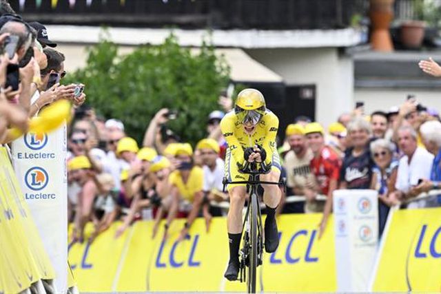 Vingegaard pensou que o medidor de potência estava «estragado»!
