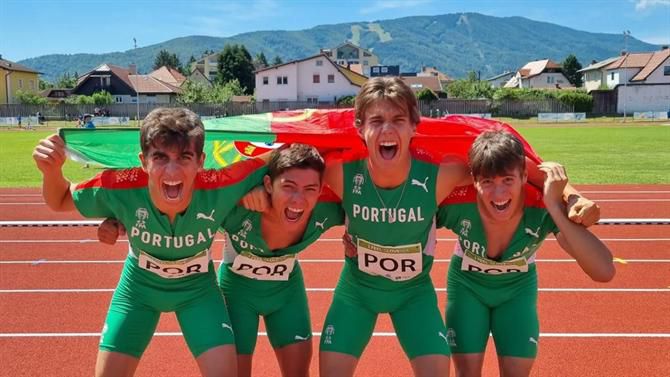 Estafeta portuguesa desqualificada e perde medalha de prata em Maribor