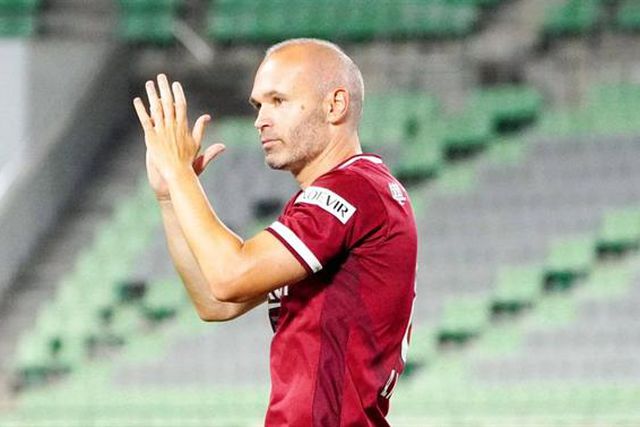 De saída do Vissel Kobe, Iniesta pode rumar ao futebol argentino