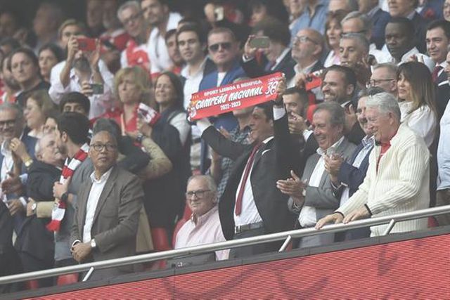 Rui Costa em lágrimas a festejar o 38.º título (vídeo)