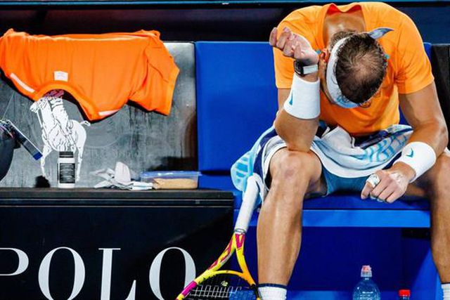 Nadal passou pela sala de operações