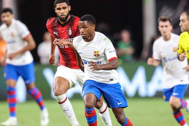 Ansu Fati marca golaço e dá a vitória ao Barcelona frente ao Milan (vídeo)