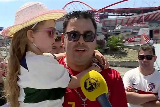 Os mais novos é que sabem: Ronaldo vai marcar cinco! (vídeo)