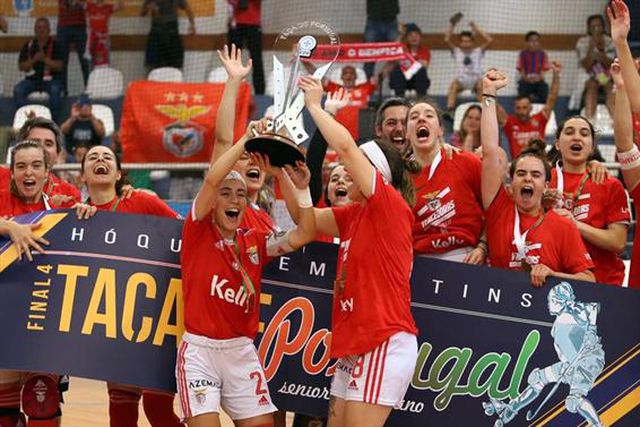 Equipa feminina do Benfica conquista 9.ª Taça de Portugal!