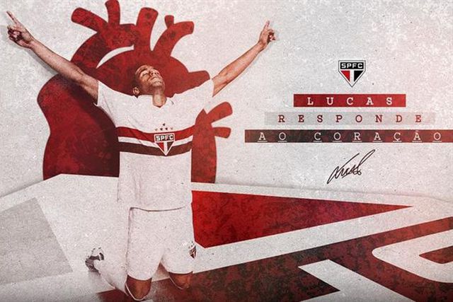 Oficial: Lucas Moura de volta