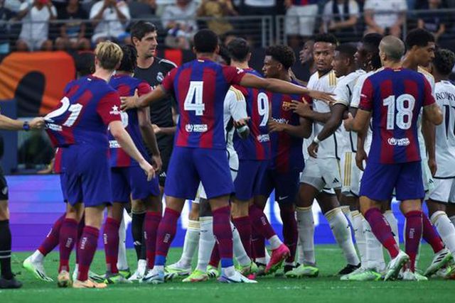 Barcelona vence Real Madrid em clássico (pouco) amigável - veja o resumo