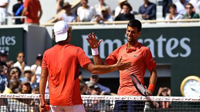 Roland Garros: Djokovic na segunda ronda