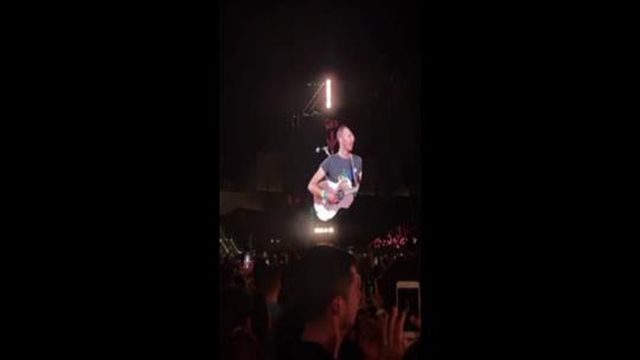Académica partilhou o momento de Coldplay em Coimbra de que todos falam