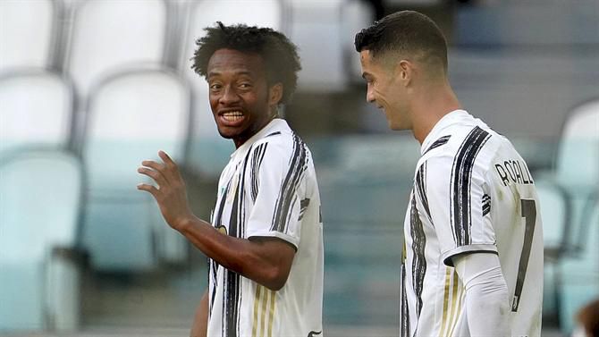 Cuadrado feliz por reencontrar Cristiano Ronaldo