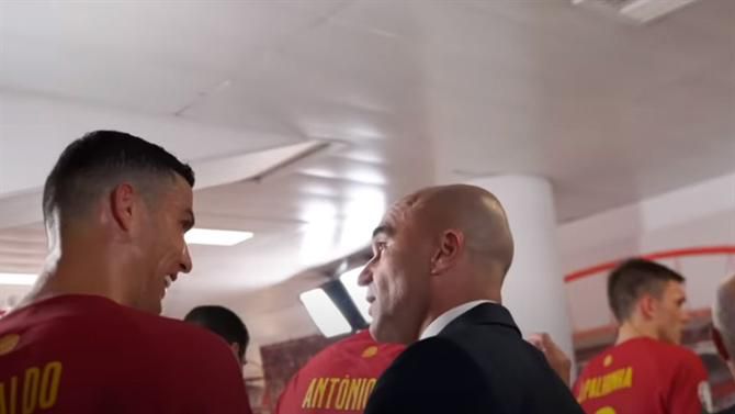 Os bastidores do Portugal-Bósnia: quem ficou com a camisola de Ronaldo? (vídeo)