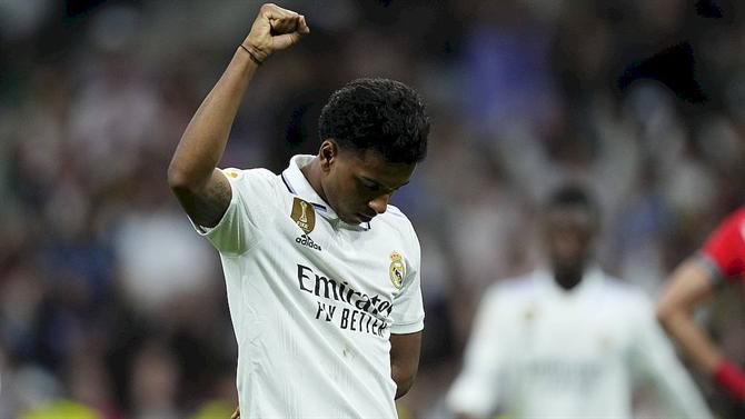 Ex-Benfica assusta mas Rodrygo resolve para o Real Madrid (veja os golos)