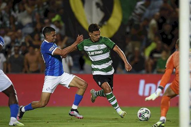 Pedro Gonçalves após o empate com o Genk: «Queremos entrar fortes no campeonato»