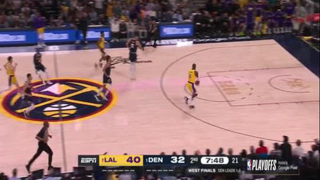 O erro bizarro (e raro) de LeBron James