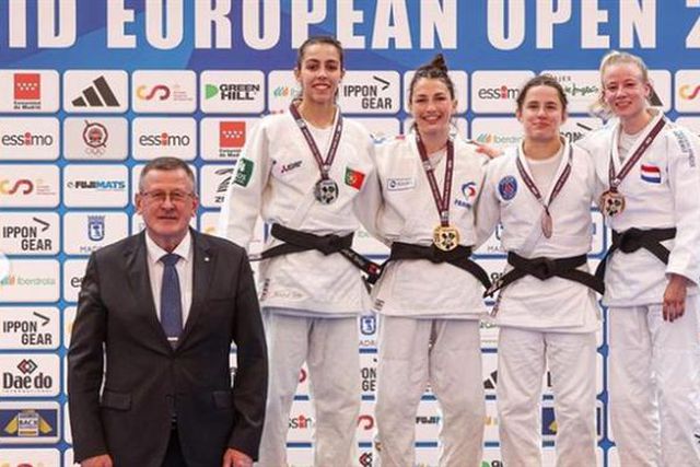 Duas medalhas no Open de Madrid