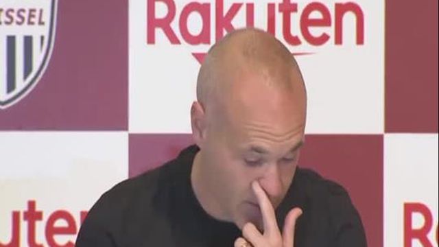 Iniesta em lágrimas no adeus ao Vissel Kobe