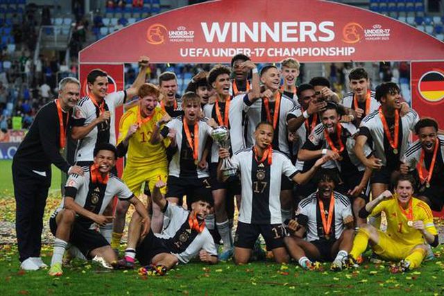 Alemanha vence França nos penáltis e sagra-se campeã europeia de sub-17