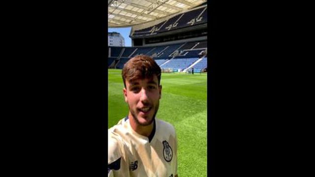 Médio Nico González deixou mensagem aos portistas no relvado do Dragão