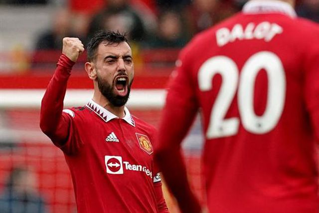 Bruno Fernandes garante: «Objetivo não é evitar o triplete do City»