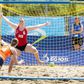 Seleção feminina soma segundo desaire no andebol de praia
