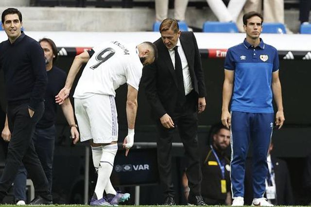 Empresário mostra porque saiu Benzema a coxear