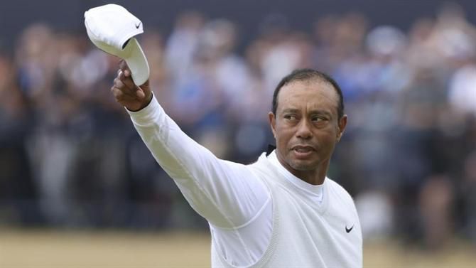 Tiger Woods falha British Open para ser operado