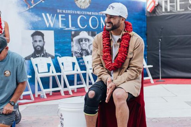 Italo Ferreira no Hall of Fame do Surf