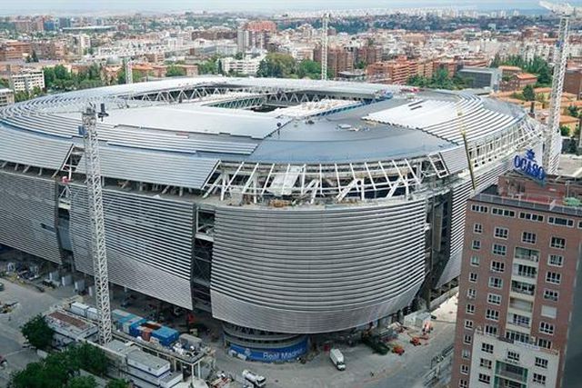 Novo Santiago Bernabéu ganha forma (fotos)