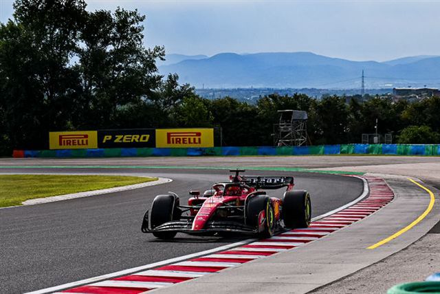 GP da Hungria: Charles Leclerc mais rápido no treino livre 2