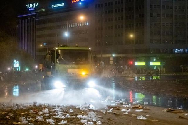 Depois da festa foi uma limpeza...