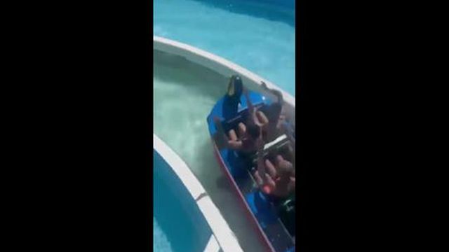 Na preparação da final da Liga Conferência houve tempo para um 'saltinho' ao Aquashow