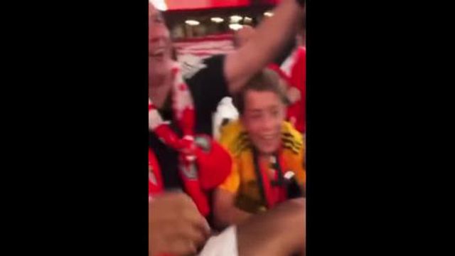 O polémico festejo de David Neres