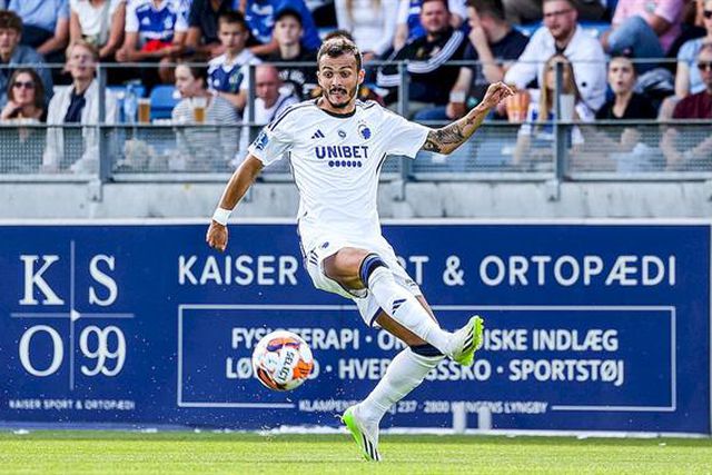 Diogo Gonçalves 'bisa' na goleada do Copenhaga (veja os golos)