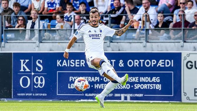 Diogo Gonçalves 'bisa' na goleada do Copenhaga (veja os golos)