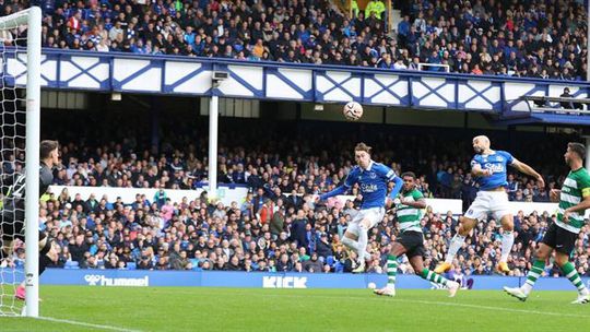 Everton-Sporting: A crónica e o positivo e negativo