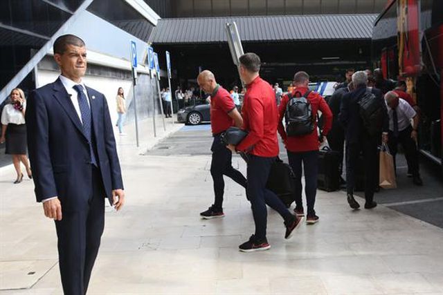 Equipa das quinas já está na Islândia (fotos)