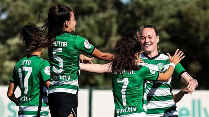 Sporting sentencia vice-liderança com goleada