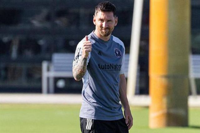 A entrada em grande de Messi no grupo de WhatsApp