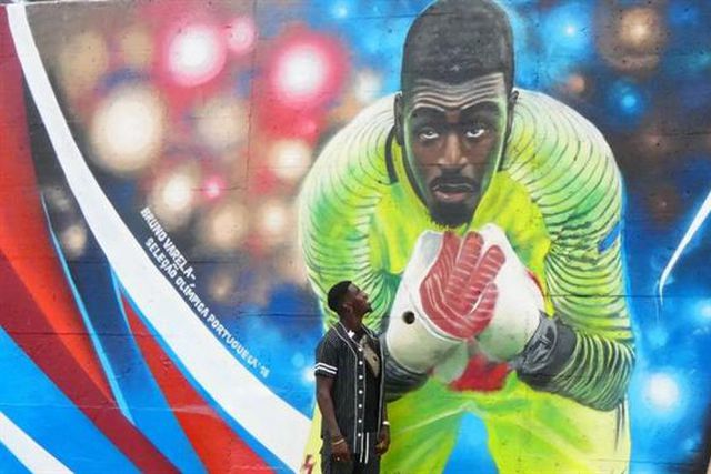 Bruno Varela ‘gigante’ na terra que o viu crescer