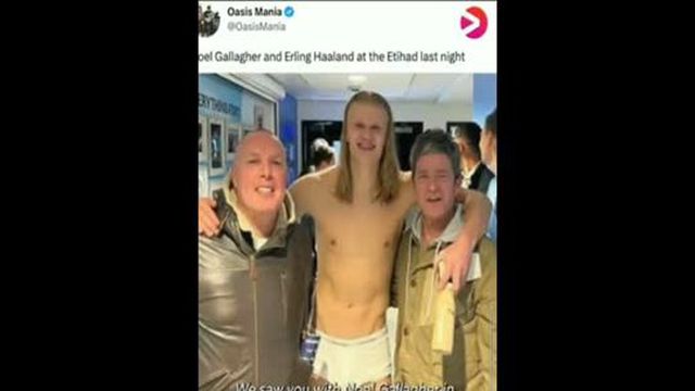 O plano de Haaland para voltar a juntar os Oasis